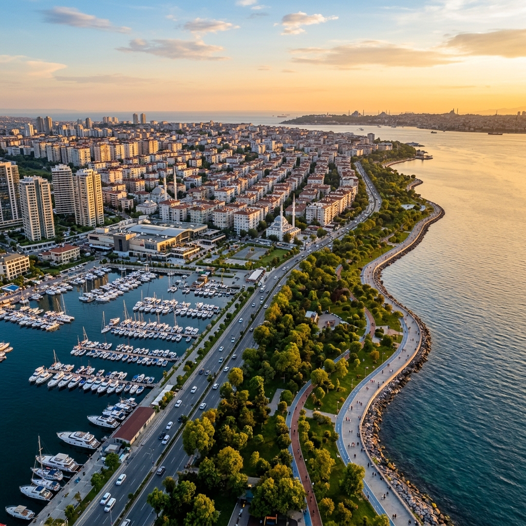 Bakırköy ilçesi manzarası