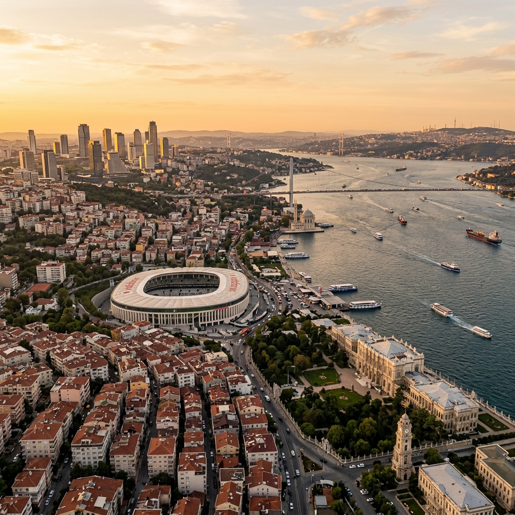 Beşiktaş ilçesi manzarası