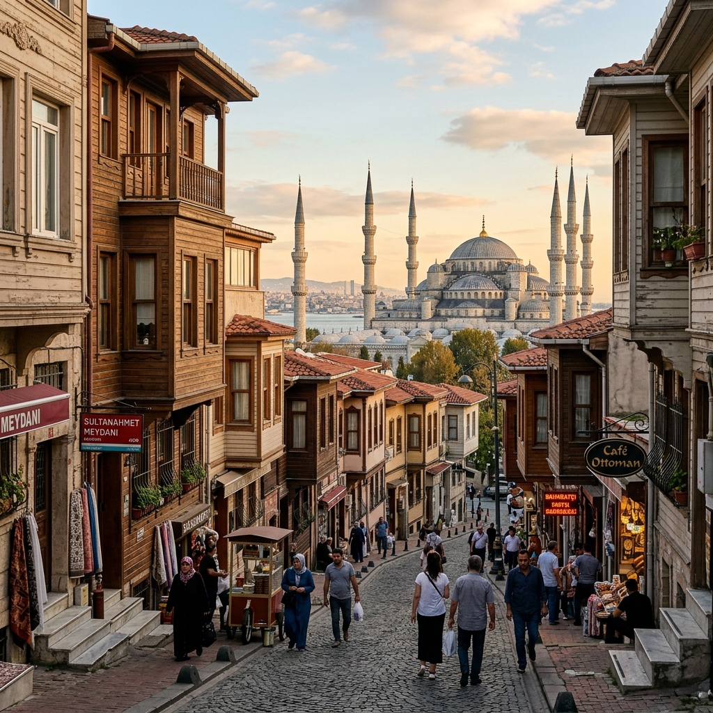 Fatih ilçesi manzarası