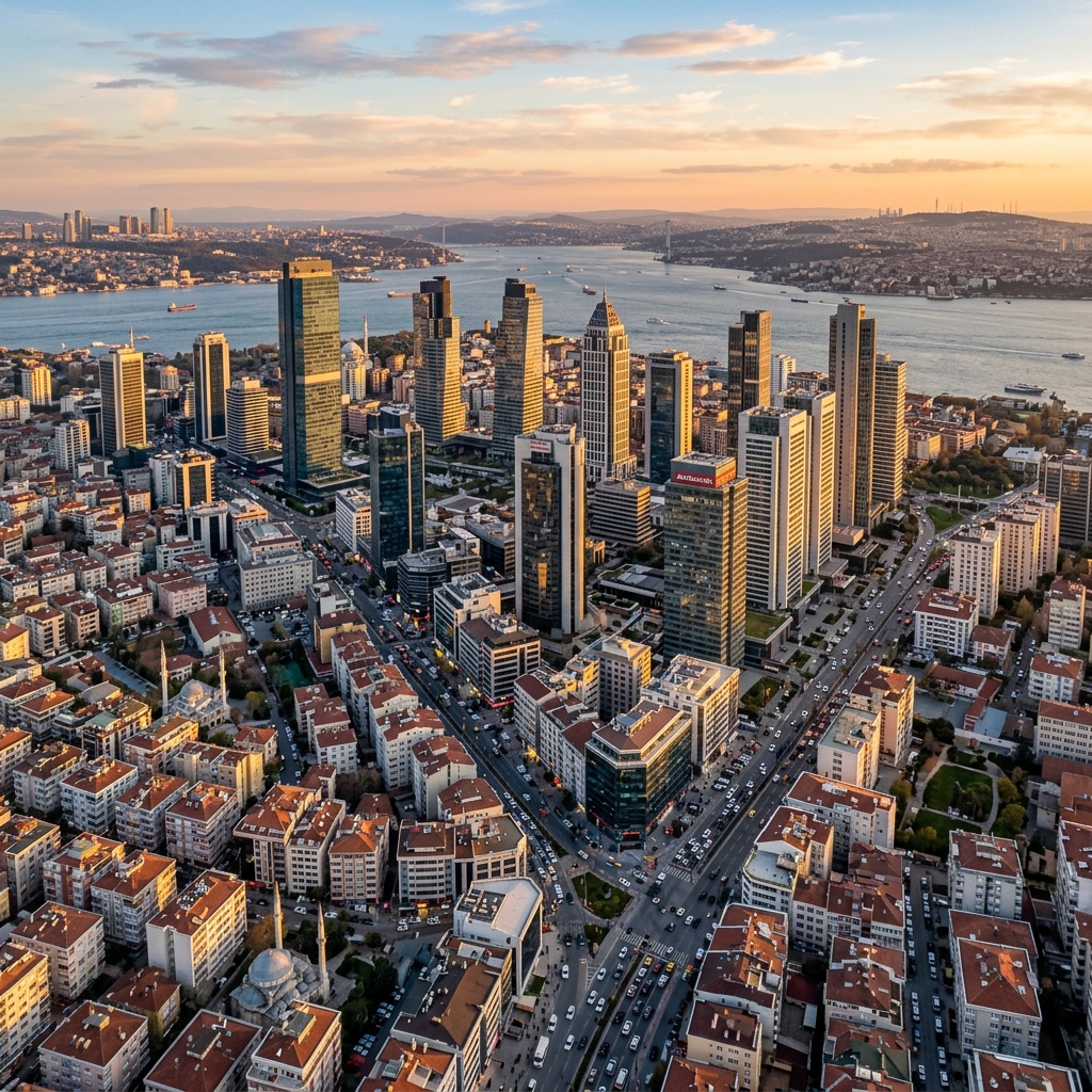Şişli ilçesi manzarası